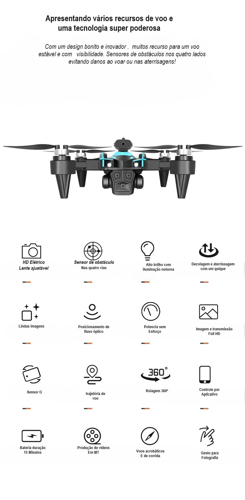 K12 MAX Drone Professional HD Três Câmeras 4K HD
 Fotografia Aérea Sensor  de Obstáculos Motor Brushless WIFI RC Quadricóptero Dobrável